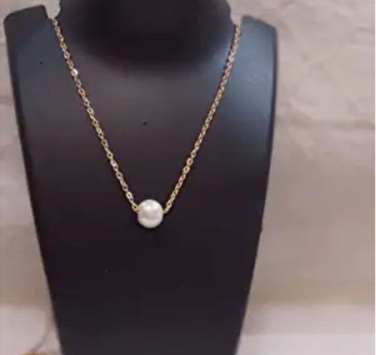 Pearl chain necklace  uploaded by Aditi rana on 9/8/2021
