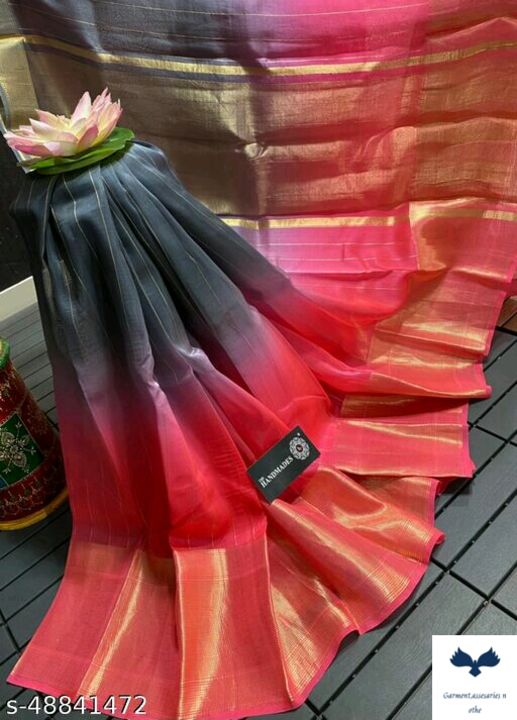 Adrika Alluring Sarees
Saree Fabric: Banarasi Silk
Blouse: Running Blouse
Blouse Fabric: Banarasi Si uploaded by India store on 9/8/2021