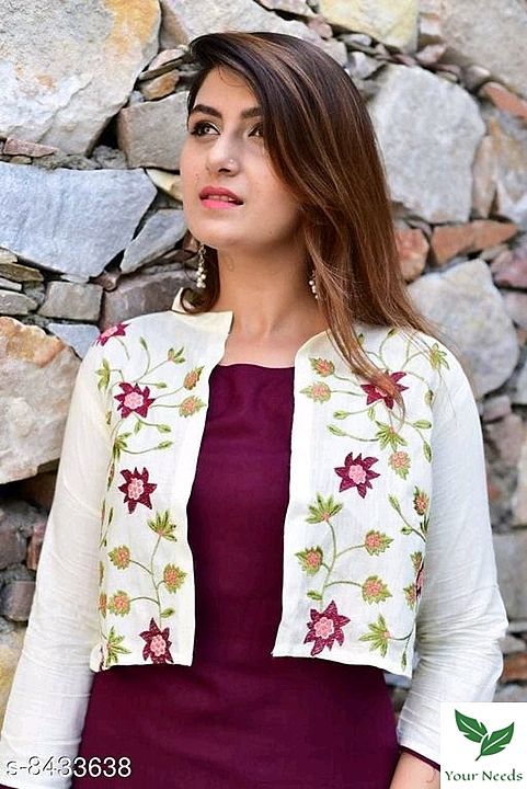 Rayon Kurti with Jackett uploaded by Your Needs on 9/7/2020