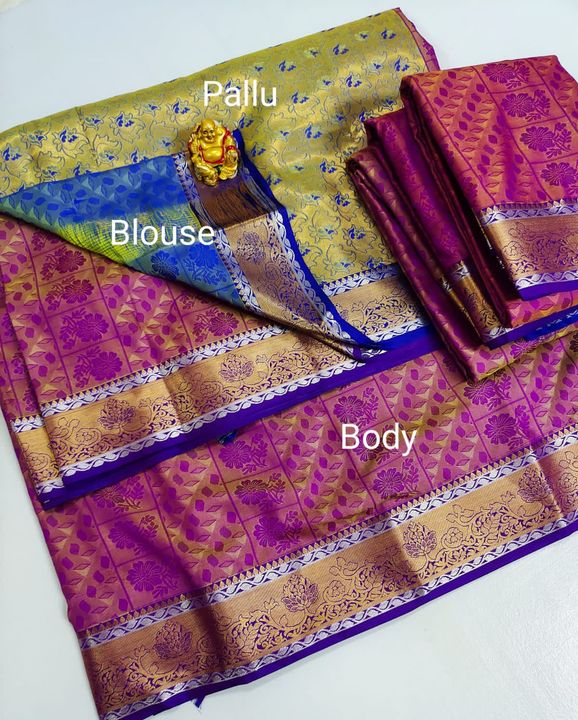 Post image 🦚🦚🦚🦚🦚🦚🦚🦚kg🦚*EMBOSSED SOFT SILK SAREES*
👸👸👸👸👸👸👸👸👸
*Kancheepuram Type sarees*
*Fancy &amp; Attractive collection*
*Type of Banaras art silk*
*Grand border on double side*
*Contrast Pallu*
*Complete 3d embossed sarees*
*Running blouse*
*Very soft &amp; smooth feel*
*Manufacturing Price: Rs.1500+ Sipping*
🦚🦚🦚🦚🦚🦚🦚🦚🦚🦚