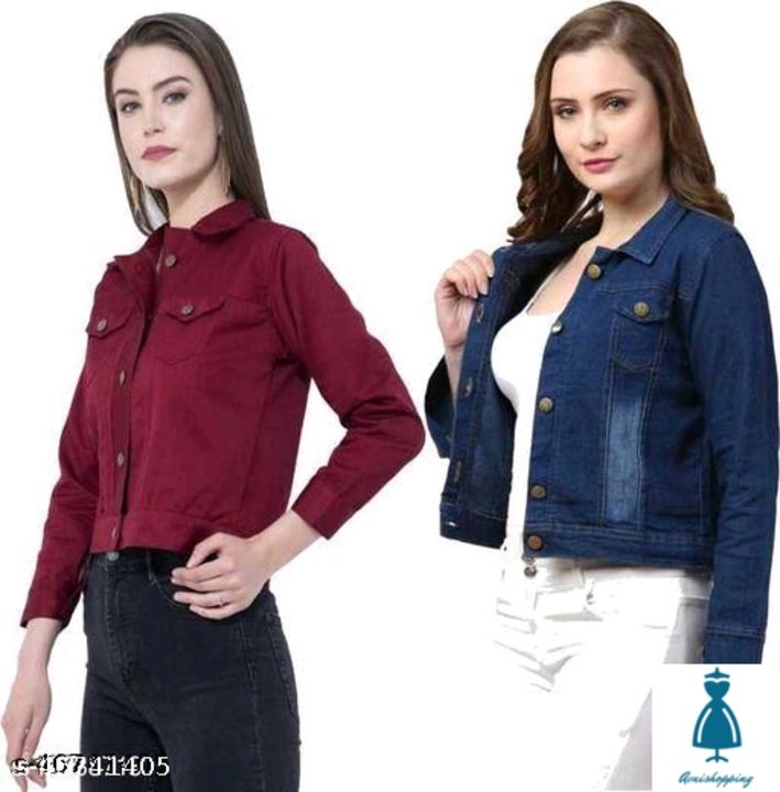 Post image Catalog Name:*Pretty Sensational Women Jackets &amp; Waistcoat*Fabric: Cotton BlendSleeve Length: Long SleevesMultipack: 2Sizes: S (Bust Size: 36 in, Length Size: 22 in) M (Bust Size: 38 in, Length Size: 22 in) L (Bust Size: 40 in, Length Size: 22 in) XL (Bust Size: 42 in, Length Size: 22 in) 
Easy Returns Available In Case Of Any Issue*Proof of Safe Delivery! Click to know on Safety Standards of Delivery Partners- https://ltl.sh/y_nZrAV3