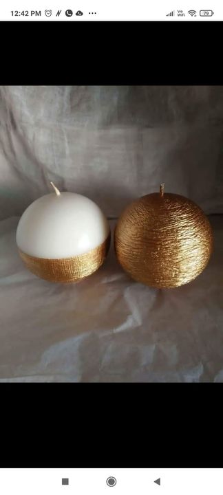 Ball candles  uploaded by business on 9/8/2021