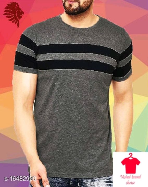 Trond Mens T-shirts
Fabric: Cotton Blend
Sleeve Length: Short Sleeves
Pattern: Colorblocked
Multipac uploaded by Vishal brand choice on 9/8/2021