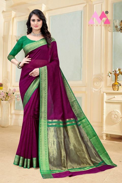 Cotton saree uploaded by business on 9/8/2021