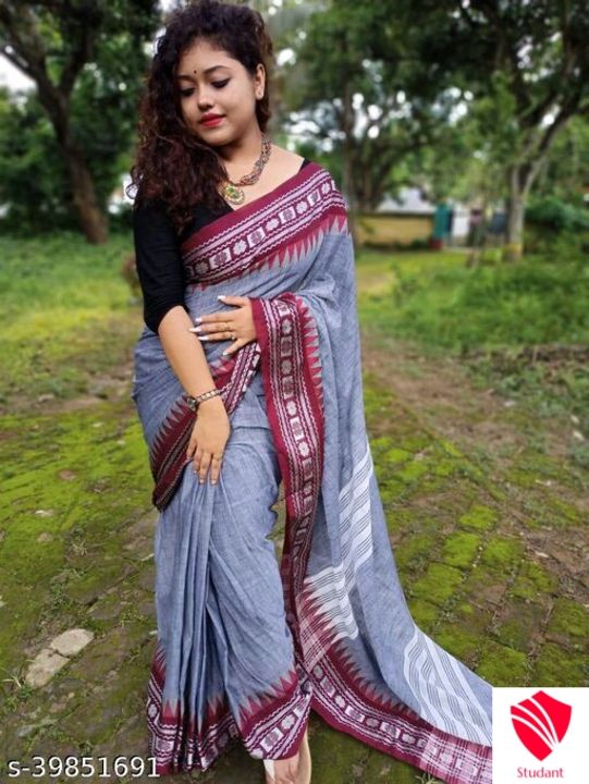 Post image Aishani Sensational SareesSaree Fabric: CottonBlouse: Running BlouseBlouse Fabric: CottonMultipack: Pack of 5yesSizes: Free Size (Saree Length Size: 5.5 m, Blouse Length Size: 0.8 m) 
Country of Origin: India