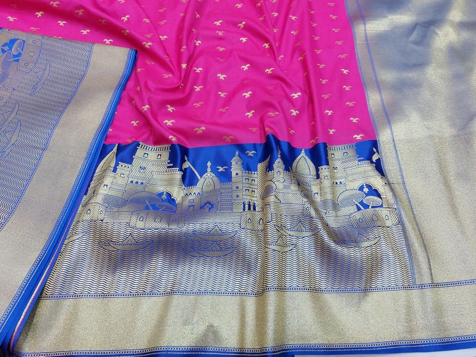 Banarasi katan silk uploaded by business on 9/8/2021