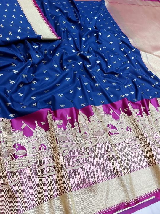 Banarasi katan silk uploaded by business on 9/8/2021