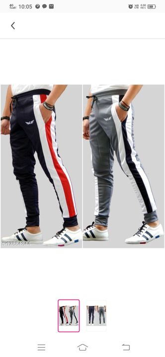 Post image I want 10 Pieces of Track pant for men .
Chat with me only if you offer COD.
Below is the sample image of what I want.