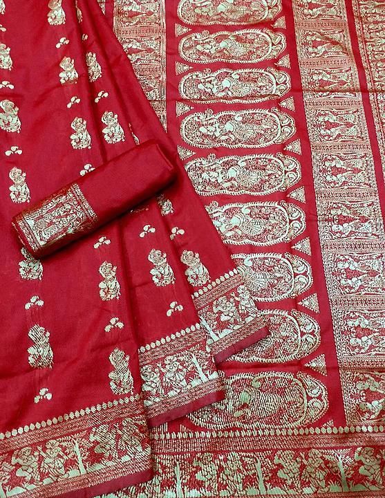 Jaqurad silk uploaded by Krishna fashion on 9/7/2020