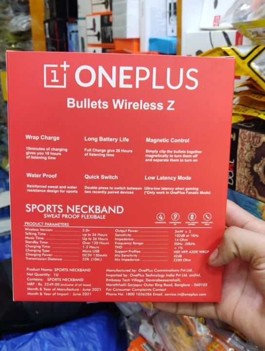 OnePlus bullet wireless z uploaded by business on 9/9/2021
