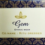 Business logo of Ritu dresses ( men's Ethnic Wear )