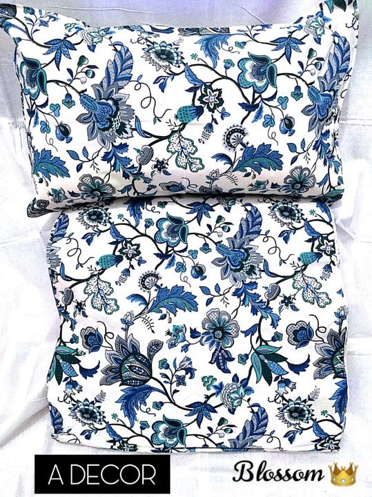 Pbmjj
*Blossom fitted*🌸
*King Size👑Bedsheet Set*
1 Bedsheet *100*108* inches
2 large size pillow c uploaded by XENITH D UTH WORLD on 9/9/2021