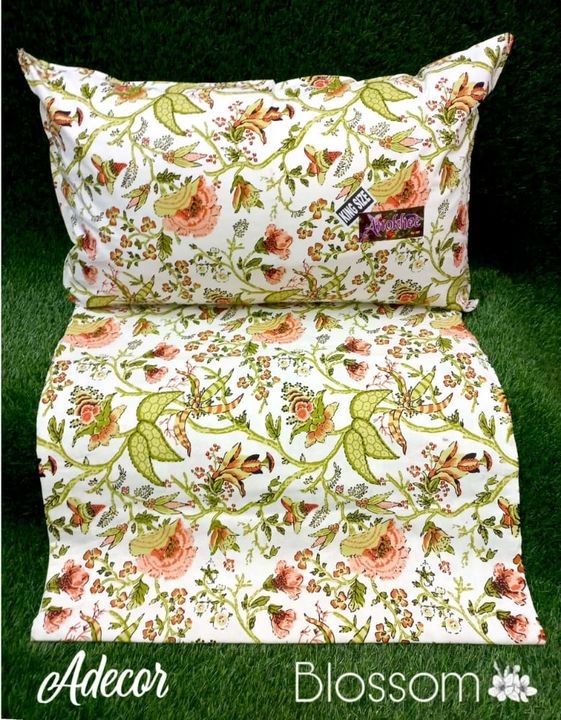 Pbmjj
*Blossom fitted*🌸
*King Size👑Bedsheet Set*
1 Bedsheet *100*108* inches
2 large size pillow c uploaded by XENITH D UTH WORLD on 9/9/2021