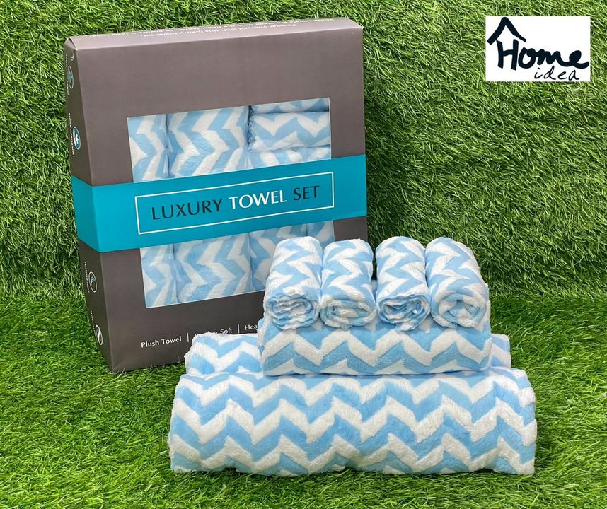 Pbmtn
*Luxury towels set* 🔥
 *Light weight & skin-friendly material* 🥰
👉 *8 pc towel set* 🔥
• 2  uploaded by XENITH D UTH WORLD on 9/9/2021