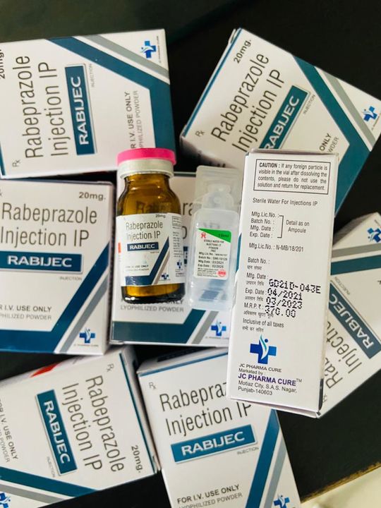 Post image Rabeprazole injection 20 mg
Exp :- 03/23
MRP :- 370 rs.
Ready Stock Available
