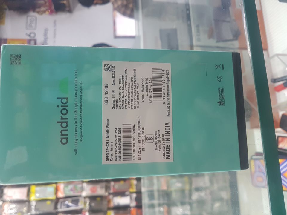 OPPO reno 6 5g uploaded by business on 9/9/2021