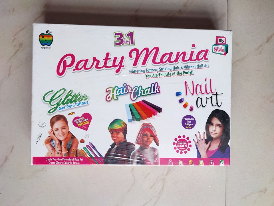 Party Mania, 5 in 1, Creative Game,  uploaded by Toy Junction on 9/9/2021