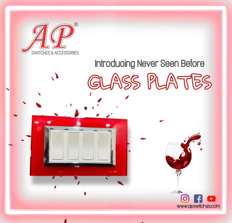 Glass plate uploaded by Ap Electrical solutions on 9/9/2021