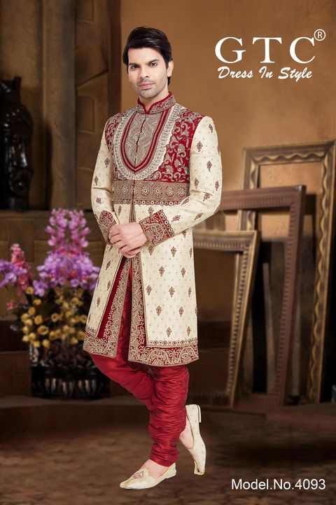 Royal GTC- Exclusive Wedding Sherwani  uploaded by AMBE COLLECTIONS  on 9/9/2021