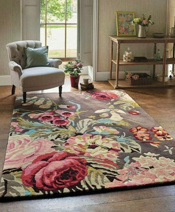 Hand Tufted Wollen Carpet for home and living room 5*7 feet 150*210Cm uploaded by business on 9/10/2021