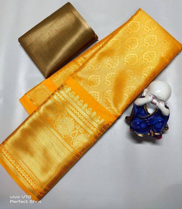 Pure silk saree uploaded by business on 9/10/2021