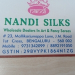 Business logo of Nandi silks