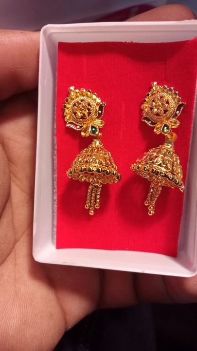 Jhumki uploaded by Radhe Krishna jewellery wholesaler on 9/10/2021