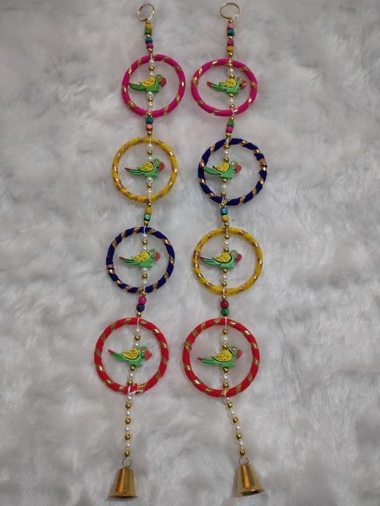 Parrot bangles hanging uploaded by business on 9/10/2021