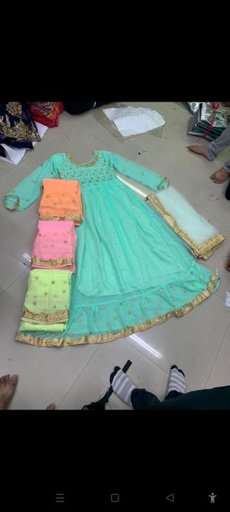*📀D PRESENTS NEW DRESS /SUIT COLLETION*

*🤳🏻D=QUALITY KI GUARANTEE *

*🇮🇳DN:PAL1082*

* DRESS  uploaded by Prava collection on 9/10/2021
