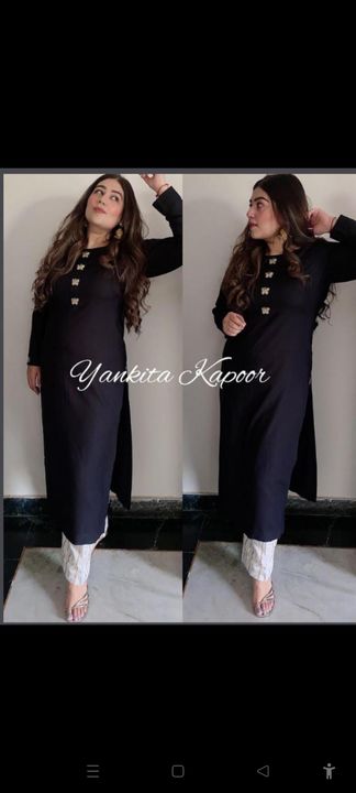 *NEW LAUNCH*💃💃

Febric - Beautiful Reyon Kurti with Pant 

Size - M/38 to XXL/44

 uploaded by Prava collection on 9/10/2021