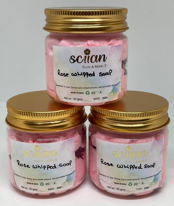 Rose whipped soap uploaded by SCIIAN on 9/10/2021