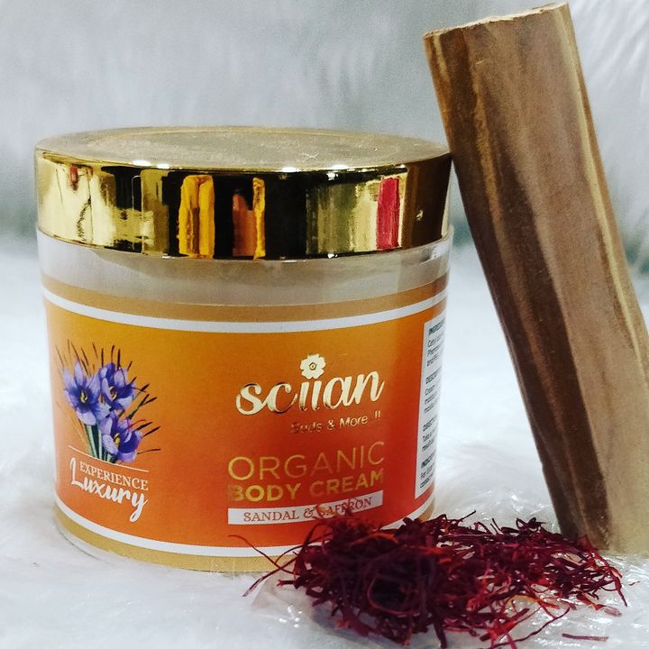 Sandal and saffron body cream uploaded by SCIIAN on 9/10/2021