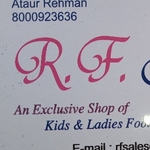 Business logo of R f sales