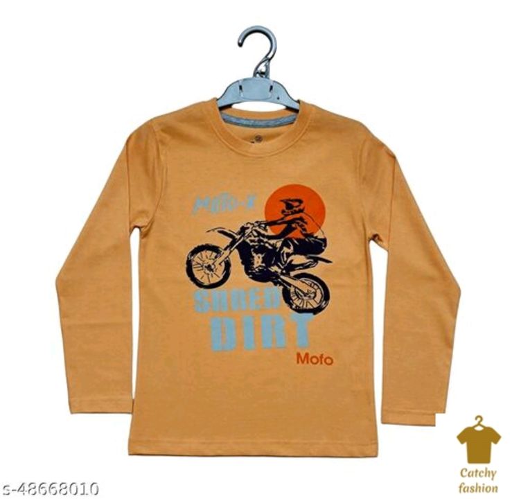 TRENDY BOYS FULL SLEEVE T SHIRT uploaded by Garments manufacture on 9/10/2021