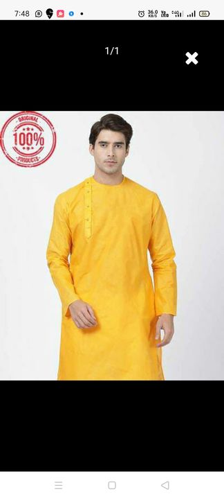 Post image I want 1 Pieces of Men's kurta set.....
Chat with me only if you offer COD.
Below is the sample image of what I want.
