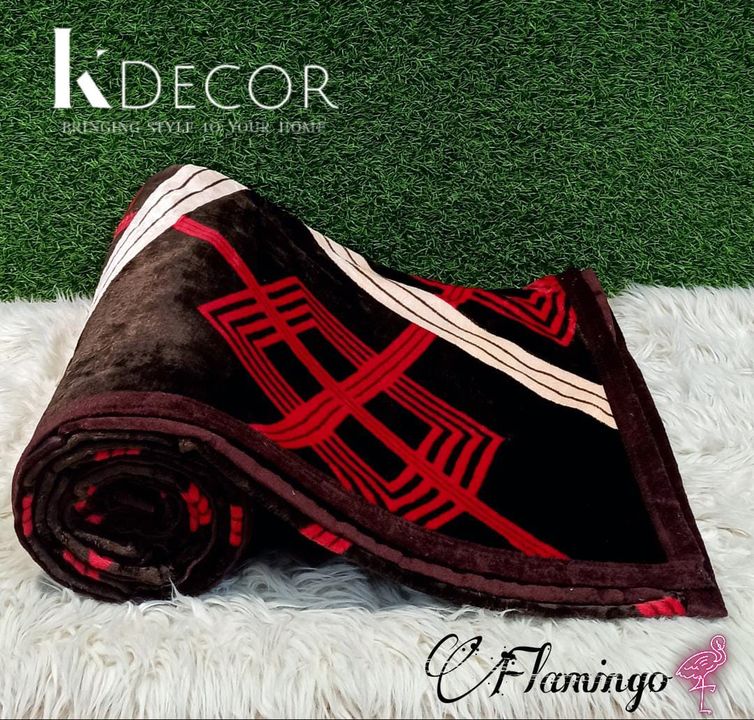 Post image *Flamingo🦩**Double Bed AC Blanket* 👑With Piping on BordersFabric: Soft Flannel (Blanket)Weight: 1.5 kgBrand: K Decor*Attractive Bag Packing**Price: 659🔥**Superior And Very Heavy Quality**Awesome Quality*👌*Quality Product for Quality Lovers*_Exclusive Collection_