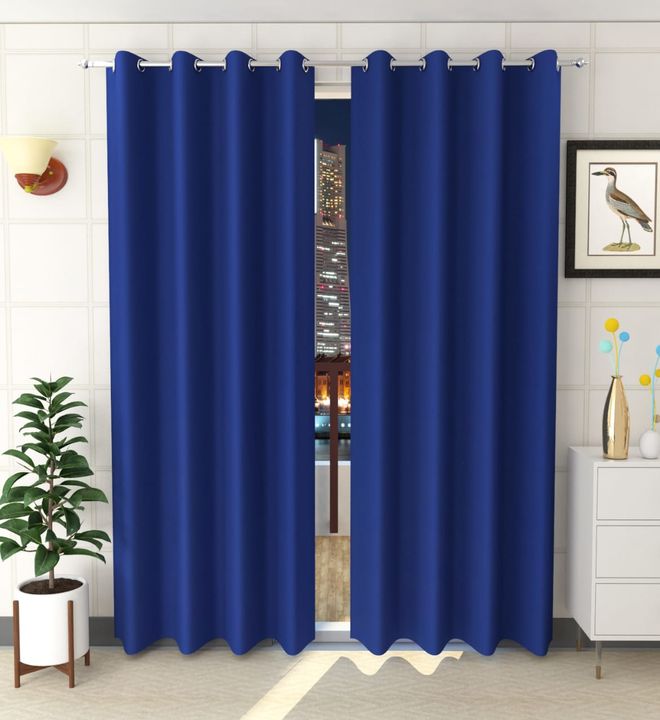 Heavy plain curtains uploaded by SIMMI INTERNATIONAL on 9/10/2021