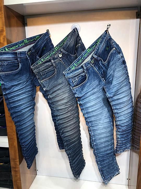 Blue jeans for man uploaded by business on 9/8/2020