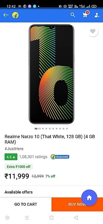 Realmie narzo 10  uploaded by business on 9/8/2020