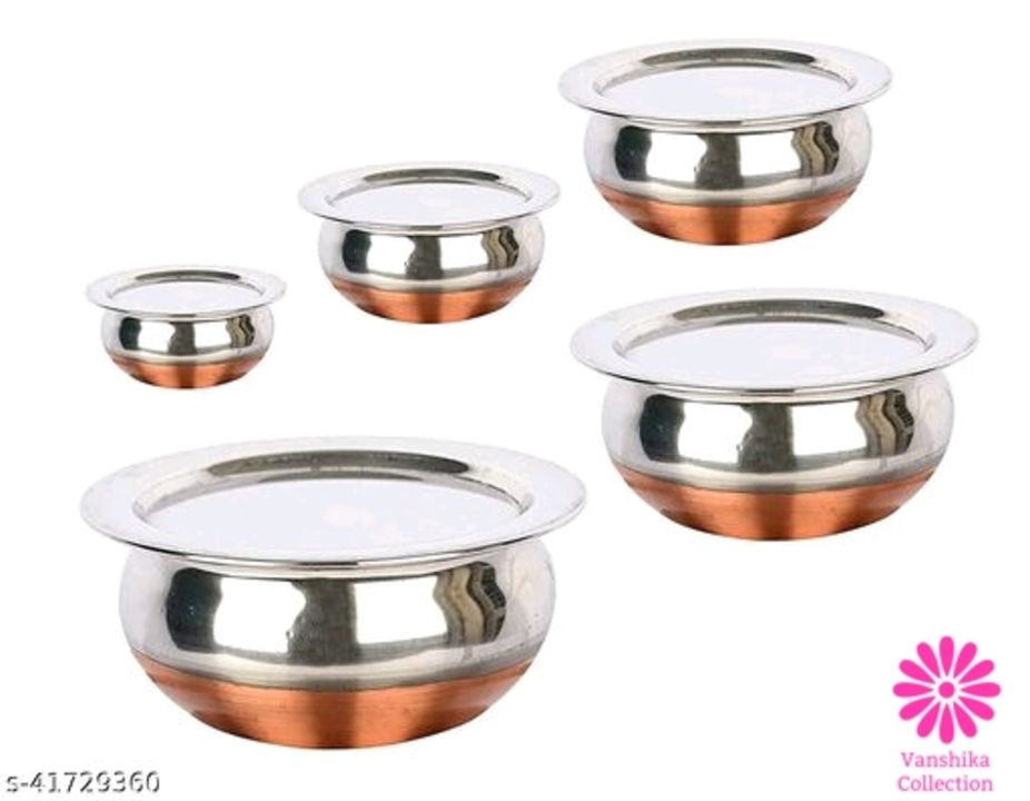 Stainless Steel Copper Bottom Handi uploaded by business on 9/11/2021