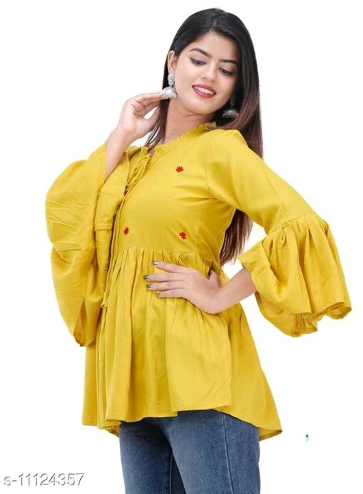 Post image I want 1 Metres of Yellow top.
Chat with me only if you offer COD.
Below is the sample image of what I want.