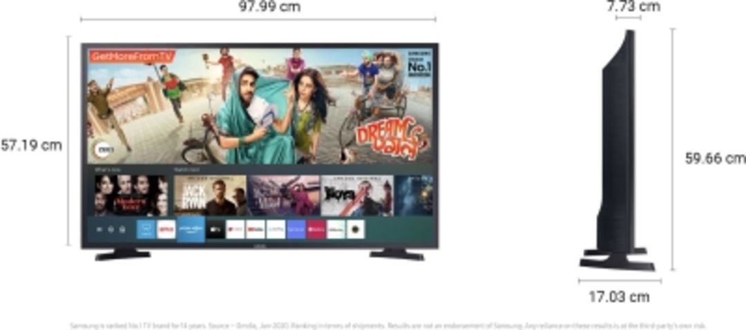 SAMSUNG 108 cm (43 inch) Full HD LED Smart TV uploaded by Bhuvnesh RaghAV on 9/11/2021