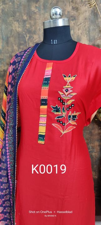 Graceful jaam cotton fine shirt with embroided uploaded by Ishita fashion club  on 9/11/2021