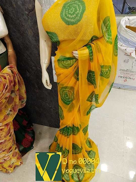 Royal Georgette saree uploaded by business on 9/8/2020