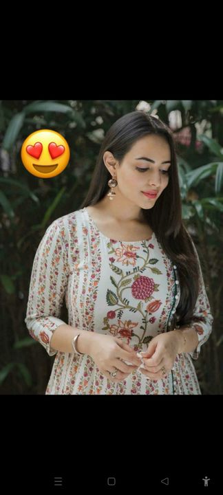 *Quality always superb* 


*Beautiful Pure cotton Full printed with Pearl Work kurti with cotton pan uploaded by Prava collection on 9/11/2021