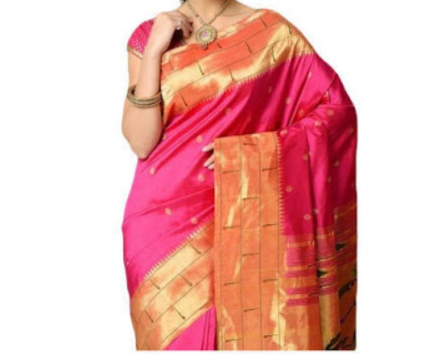 Original handloom paithani saree  uploaded by Nandini paithani on 9/11/2021
