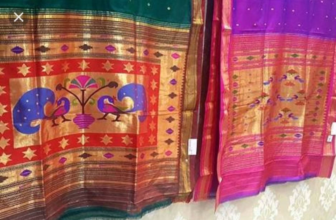 Original handloom paithani saree  uploaded by business on 9/11/2021
