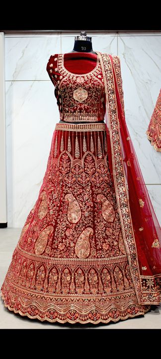 Bridal lengha uploaded by flyersheight@gmail.com on 9/11/2021