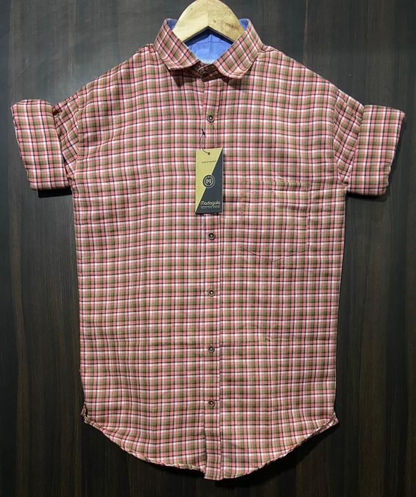 Men's Casual Check Shirt uploaded by business on 9/11/2021