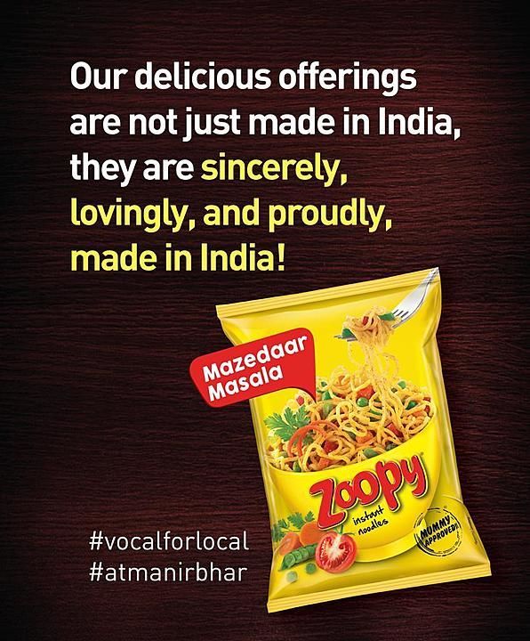 Zoopy noodles  uploaded by Nisha agency on 6/1/2020